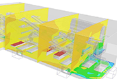 Confirnement et ventilation simule par Inopro