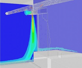 Simulation ventilation - Openfoam - Securite et qualite air